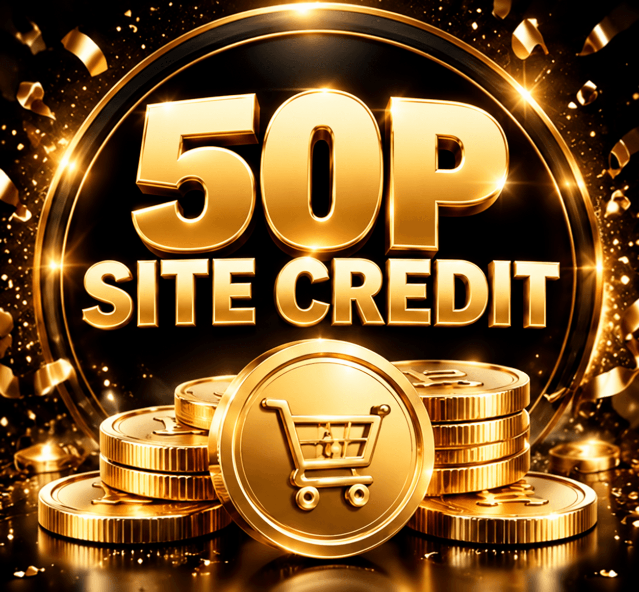 50p Site Credit