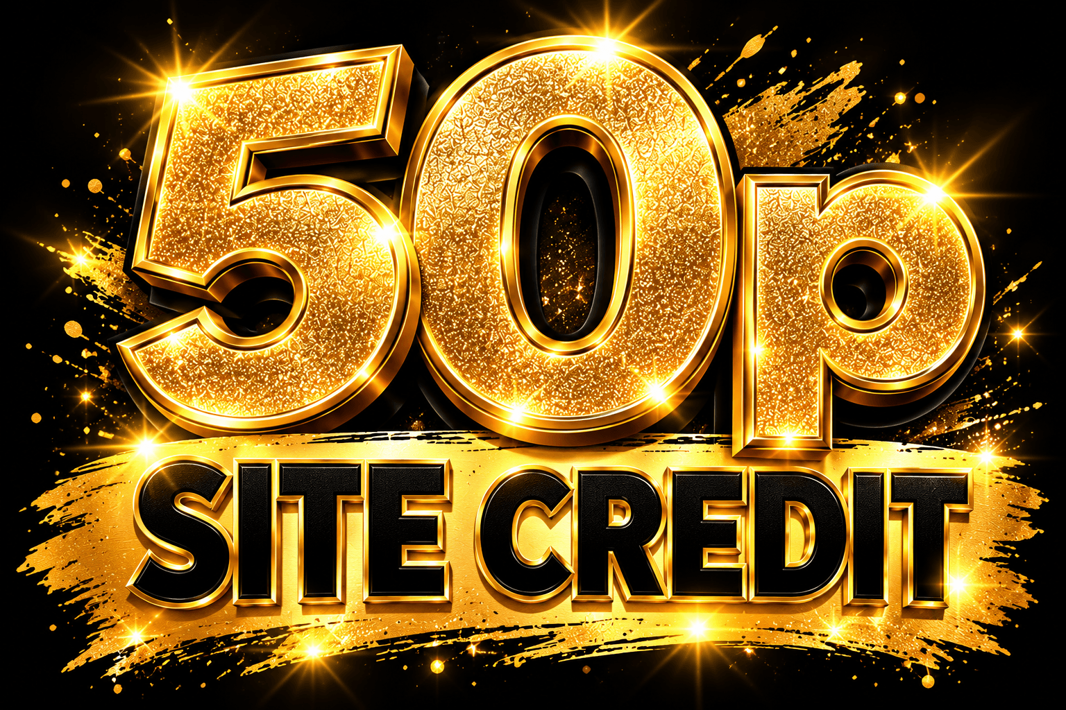 50p SITE CRED